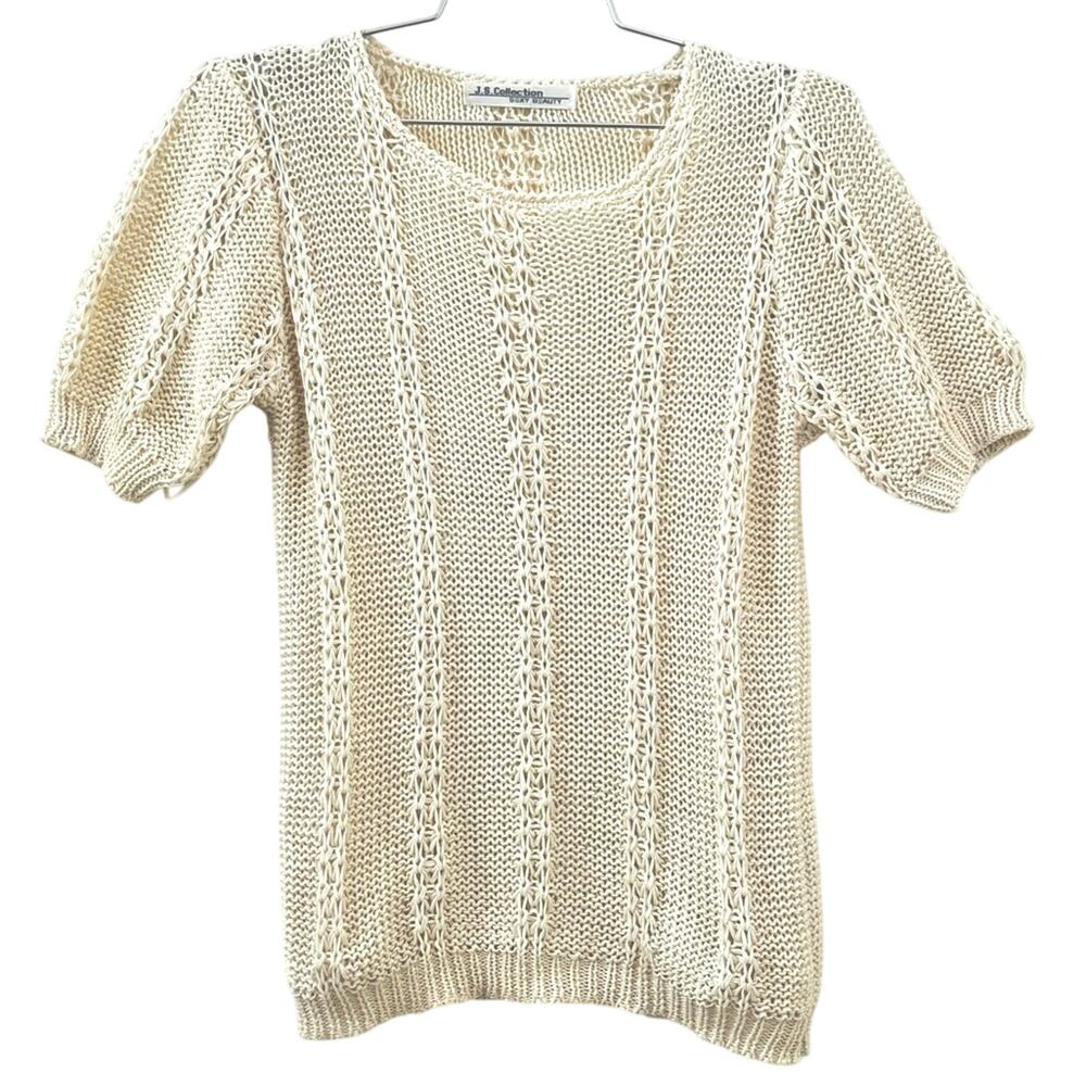 Vintage loose-knit sweater